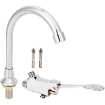 Set di rubinetti per lavabo da bagno, kit di accessori per rubinetti per acqua, laboratorio di medicina, pedale - Sjlerst