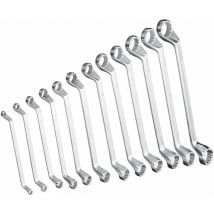 Mannesmann - m 140-12 – Set chiavi ad anello, 12 pz., 6-32 mm, cv