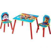 Set tavolino con 2 sedie Paw Patrol La Squadra dei cuccioli - Multicolor