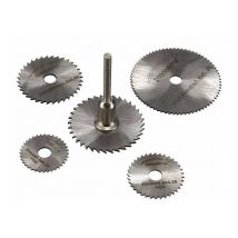 Set dischi hss dentati per dremel 6PZ - vari diametri
