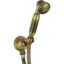Sphera Docce E Accessori - Set doccia con presa acqua in stile antico colore bronzo Sphera Bronze