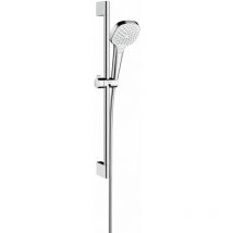 Croma Select e - Set doccia Vario EcoSmart 9 l/min 0,65 m, bianco/cromato 26583400 - Hansgrohe
