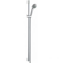 Crometta 85 - Set doccia Variojet, 2 getti/Saliscendi Unica'Crometta 0,90 m, cromato 27762000 - Hansgrohe