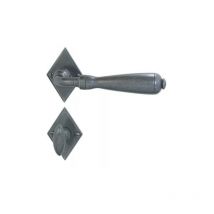 Brionne - Set Entraygues hierro gris Cane palanca bloqueo en roseta 20125 46x69x3 - tornillo 2,5x10 - ROZ-V.6259013SP
