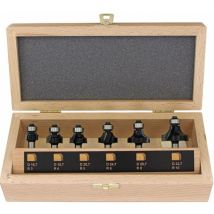 Set frese per arrotondare 973CT06A03 gambo hm D.8mm 6 pz.