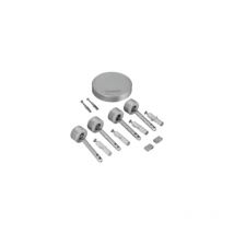 Set für wand- und deckenmontage Linea Light chrom - tr4109-3