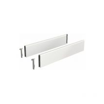Set Hettich ArciTech Topside pour tiroir 186/94 ou 218/126 mm - L.650 mm - Blanc - 9122934