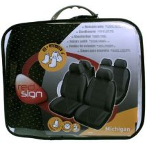 Set Housses Universelles 2-3-1-3 Michigan - Red Sign