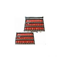 Frese legno gambo 8 mm x pantografo cornici set kit 35 fresa in valigetta