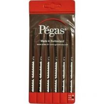 Set lames scie à chantourner 6 pcs Pegas PS906x6DI