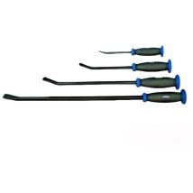 Set leve 4PZ impugnatura in gomma leverini piede di porco leva 200-600mm stahlk