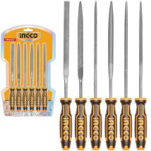 Set lime ad ago 6 pz Ingco HKTF63