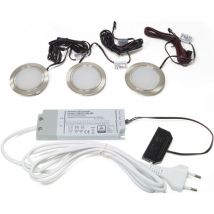Set luci LED Chip 58 VA 12 V 12 W bianco caldo L&S