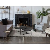 Schuller - set mesas naira marmol negro