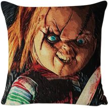 Set Mit 1 Halloween-kürbis-kissenbezug - Kissenbezug Für Sofa (45 X 45 Cm)