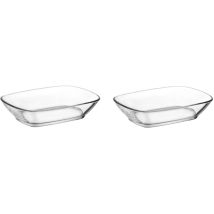 Set mit 2 Salatschüsseln – LAV – Hochwertiges Glas – Spülmaschinenfest – Ideal für Alltag und besondere Anlässe