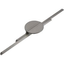 Set Mit 2 Grauen Küchenschrankgriffen, Möbelgriffen, Küchengriffen, Küchenschrankgriffen, Küchentürgriffen, Schubladengriffen