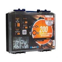 Scell-it - Set mit 200 isophonischen Rohrschellen scellit - cof-sancsi