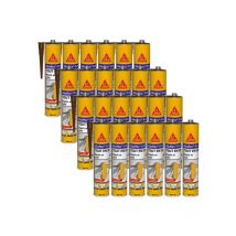 Sika - Set mit 24 Mehrzweck-Klebedichtmassen flex 11 fc Purform - Braun - 300 ml