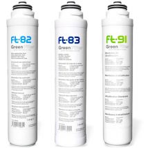 Set Mit 3 Filterkartuschen Für Trio Uf Ft82 - Ft83 Und Ft91 Untertischfilter