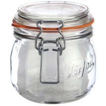 Set mit 6 Vorratsbehältern 500ml – 10cm – 8cm – 12cm