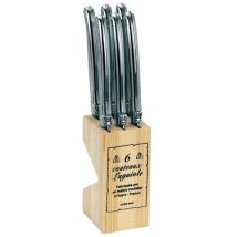 Set Mit 6 Laguiole Steakmessern Aus Edelstahl - Jean Dubost - 16572