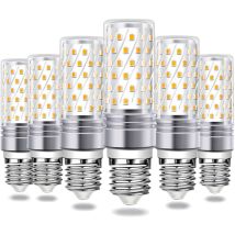 Set mit 6 LED-Lampen E27 12 w (entspricht 100 w Halogenlampe), 1200 lm, Kaltweiß, 6000 k, Abstrahlwinkel 360 220–240 v