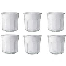 Set mit 6 marmeladengläsern ohne deckel, 324 ml Le Parfait 900551
