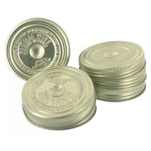 Set mit 6 Schraubkappen 10 cm – geeignet für Le Parfait Terrinen – zuverlässige Abdichtung – 0,16 kg