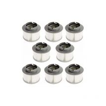 Set mit 8 Ersatzfiltern zur Wartung Ihres aufblasbaren Pools oder Whirlpools
