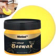 Set mit 8 Pastenwachslacken, natürlichem Bienenwachs, Holzwürze für Möbel und Gegenstände, 80 g Hasaki