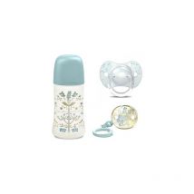 Set Nascita Gold Edition Azzurro