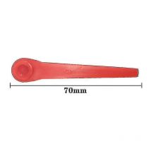 Crea - Set Of 100 Plastic Blades Compatible With Gardena Grass Trimmer For Gardena Grass Trimmer And Cordl