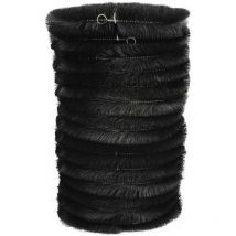 Selections - Set of 15 Black Gutter Brush Leaf Guard (4m)