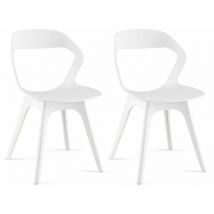 Set of 2 Kitchen Dining Chairs Set Modern Side Accent Chair Backrest Side Chair