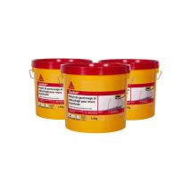 Sika - Set of 3 Wall Filling and Repairing Plasters for Walls and Ceilings in Paste - 1,5Kg