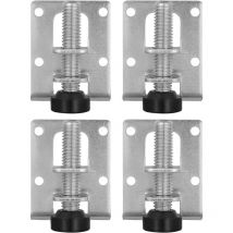 Set of 4 Heavy Duty Adjustable Furniture Legs for Furniture, Table, Cabinets, Workbench, Shelves