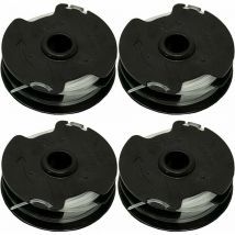 Parkside - Set of 4 replacement spools for prta 20-Li C3 cordless brush cutter IAN351753