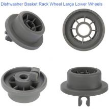 Set of 4 swivel castors for Bosch Neff & Siemens dishwasher lower basket 165314 420198 AP2802428 PS3439123