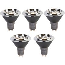 Luedd - Set of 5 GU10 3-Step Dim-to-Warm led Bulbs AR70 6W 320lm 2000-3000K