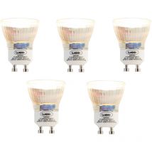 Set of 5 GU10 led Bulbs 35mm 3.5W 180 lm 2700K