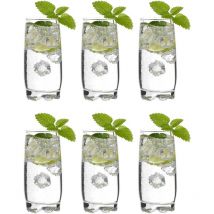 Set of 6 classic glasses for water juice and drinks 78627416