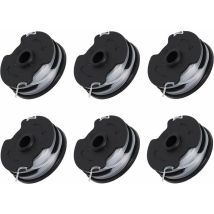 Set of 6 replacement spools for Parkside prta 20-Li C3 IAN351753 cordless brush cutter