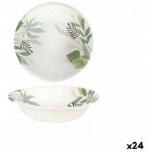 Set offrom algon assiettes jetables fromfloral carton 6 pièces 450 ml (24 pièces)
