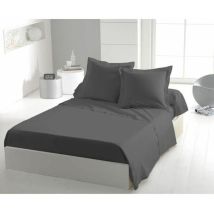 Home Linge Passion Mikrofaser Spannbettlaken Anthrazit 240x300 Cm