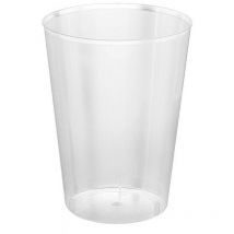 Algon - Set ofreusable clear cider glasses 500 ml 10 pcs.