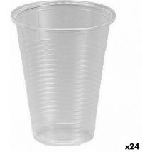 Algon - Set ofreusable cups clear 25 pieces 200 ml (24 pieces)