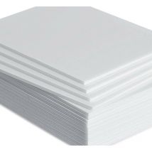 Set pannelli polistirolo isolanti 100x50 cm 10 cm - 4 pezzi (2mq) isolante termico fai da te isolanti per cappotto densità 10/20 kg mc bricolage