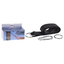 Ambiance accesorios fijacion tela sombreadora/hamaca juego 2