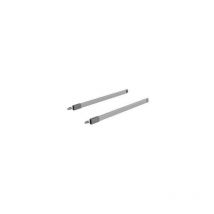 Set ringhiera longitudinale lunghezza nominale 450 mm acciaio sinistra / destra Hettich